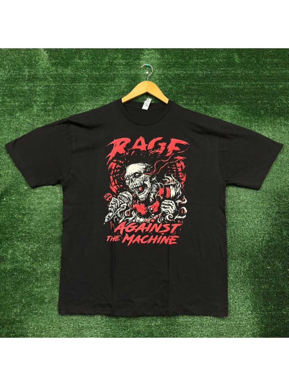 Rage Against the Machine Skeleton Lead Rock Band T-Shirt Size Extra Large